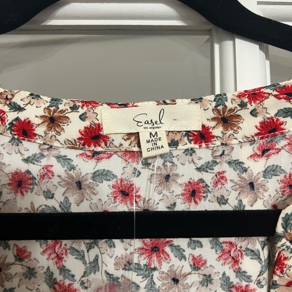 Cute Hi - Lo Floral Print Dress - Picture 4 of 8